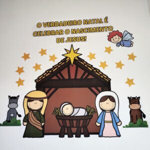 Painel + Luva O verdadeiro Natal!