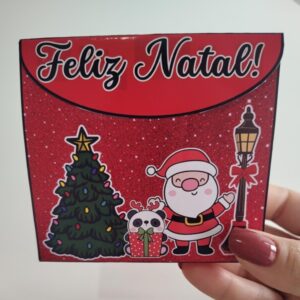 Tag para bombom tema Natal 🎄