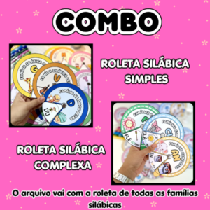 Combo roleta silábica simples e complexas