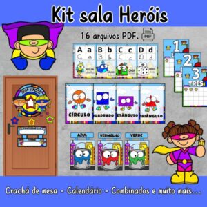 Kit Sala Heróis
