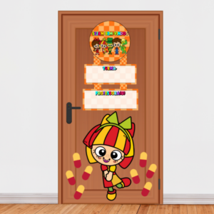 Painel de porta sítio do picapau amarelo