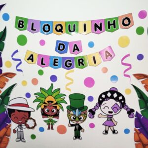 Painel Bloquinho da Alegria