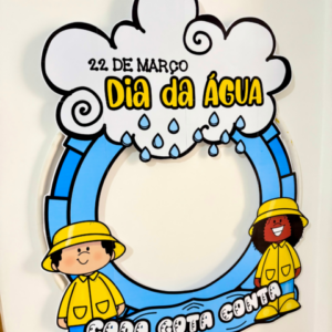 Moldura para bambolê tema “Dia da Água”
